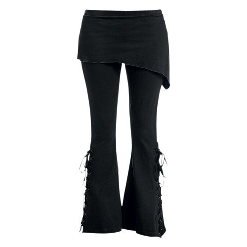 Front - Spiral Direct Womens/Ladies 2 in 1 Bootcut Leggings
