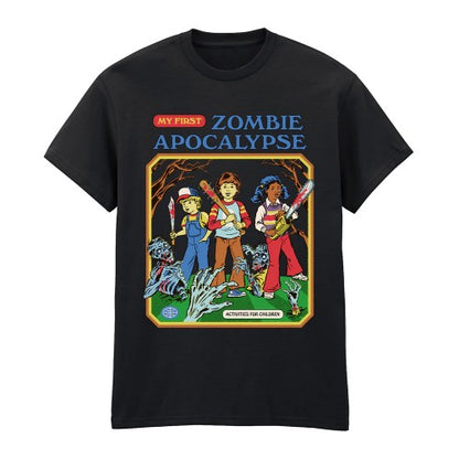 Front - Steven Rhodes Unisex Adult Zombie Apocalypse T-Shirt
