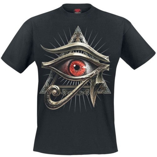 Front - Spiral Direct Unisex Adult Evil Eye T-Shirt