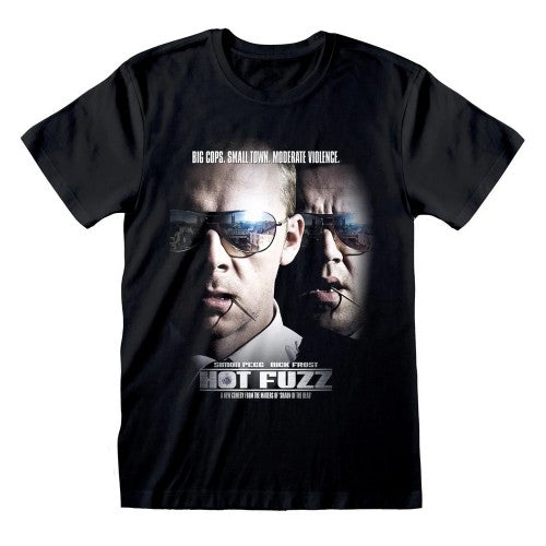 Front - Hot Fuzz Unisex Adult Policeman T-Shirt