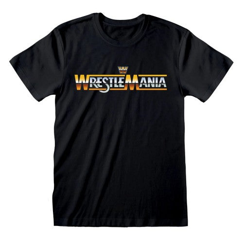 Front - WWE Unisex Adult Wrestlemania T-Shirt