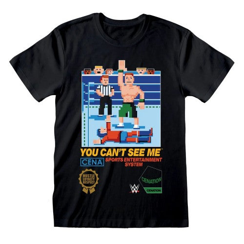 Front - WWE Unisex Adult You Can´t See Me T-Shirt