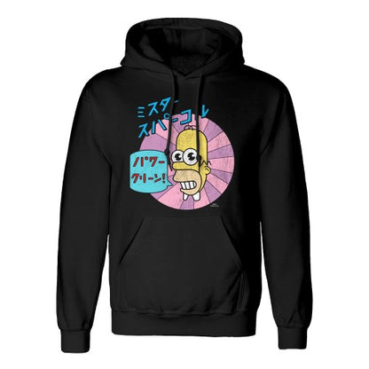 Front - Simpsons Unisex Adult Mr Sparkle Hoodie