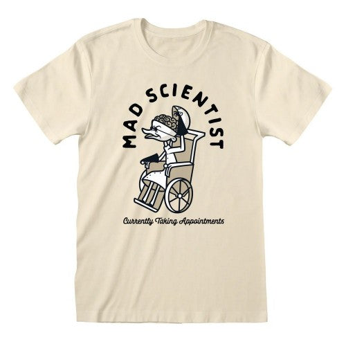 Front - Nightmare Before Christmas Unisex Adult Mad Scientist T-Shirt