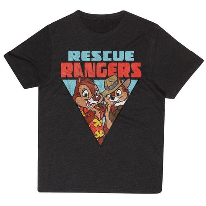Front - Chip ´N´ Dale Unisex Adult Rescue Rangers Retro T-Shirt