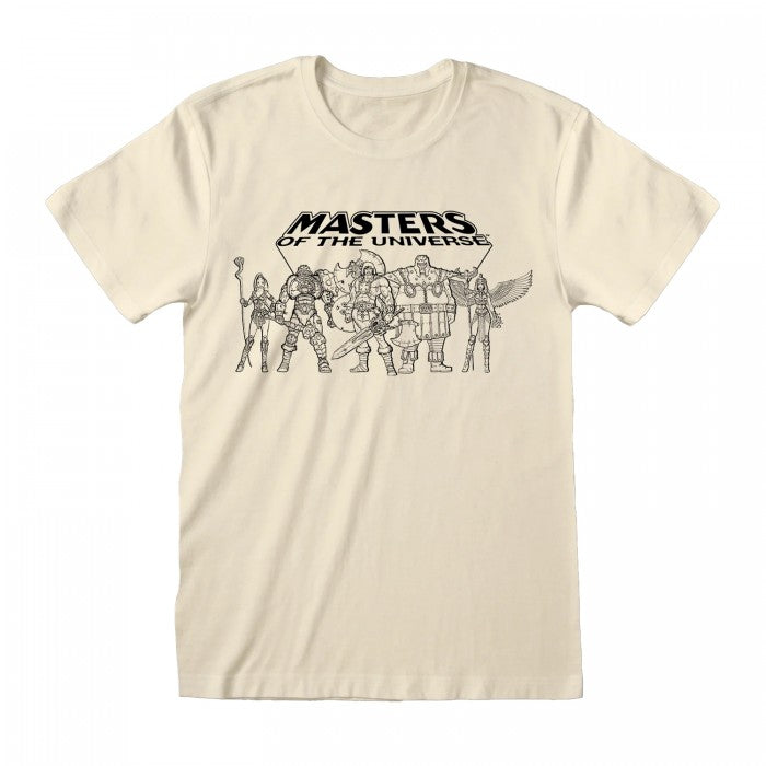 Front - He-Man Unisex Adult Heroes T-Shirt