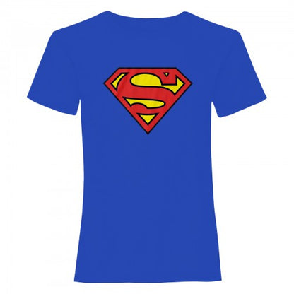 Front - Superman Womens/Ladies Logo T-Shirt