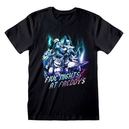 Front - Five Nights At Freddys Unisex Adult Band T-Shirt
