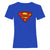 Front - Superman Womens/Ladies Logo T-Shirt