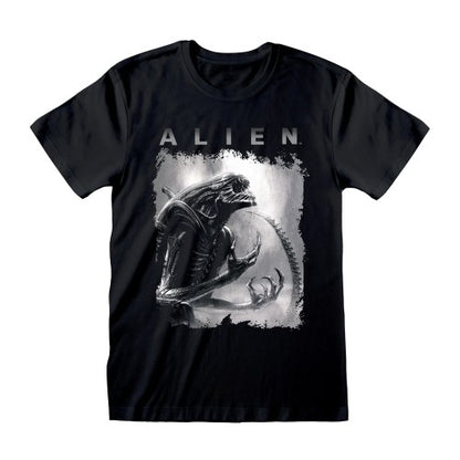 Front - Alien Unisex Adult Xenomorph T-Shirt
