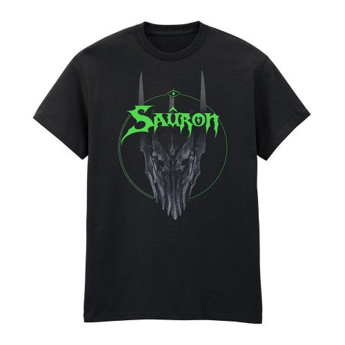 Front - The Lord Of The Rings Unisex Adult Sauron Circle T-Shirt