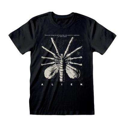Front - Alien Unisex Adult There Are Things So Terrifying T-Shirt