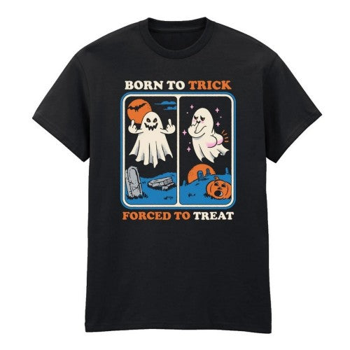 Front - Steven Rhodes Unisex Adult Trick Or Treat T-Shirt