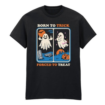 Front - Steven Rhodes Unisex Adult Trick Or Treat T-Shirt