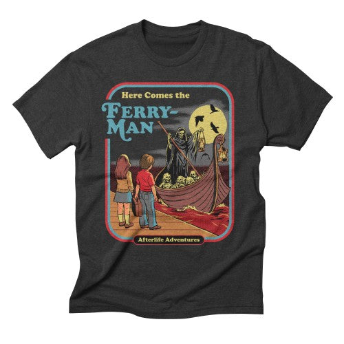 Front - Steven Rhodes Unisex Adult Ferryman T-Shirt