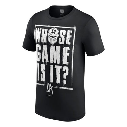 Front - WWE Unisex Adult Who´s Game Is It T-Shirt