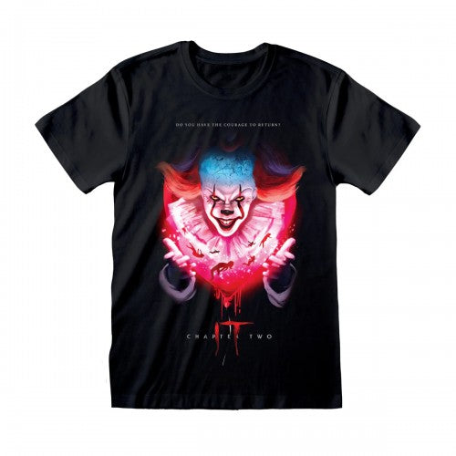 Front - It Unisex Adult Poster T-Shirt