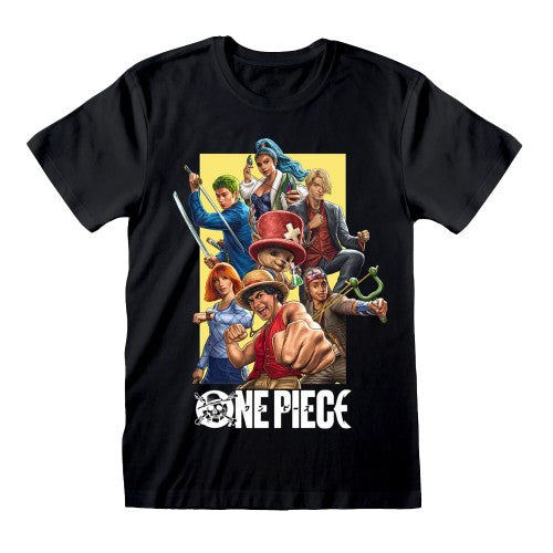Front - One Piece Unisex Adult Full Cast T-Shirt