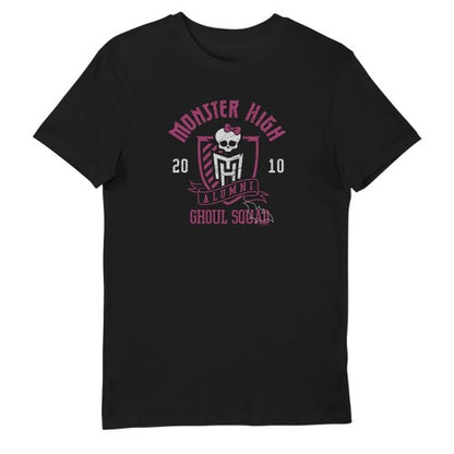 Front - Monster High Unisex Adult Ghoul Squad T-Shirt