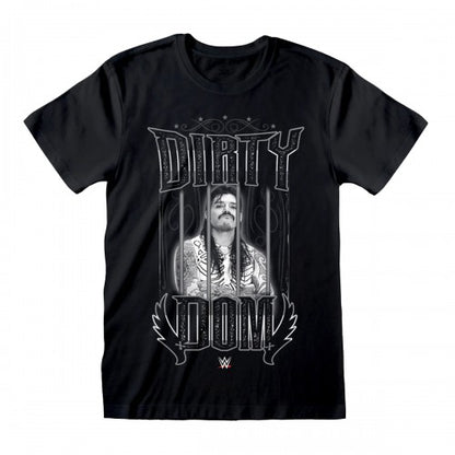 Front - WWE Unisex Adult Dirty Dom Printed Regular T-Shirt