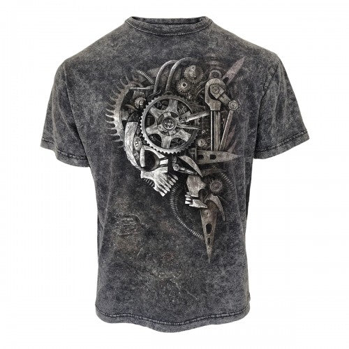 Front - Spiral Unisex Adult Diesel Punk T-Shirt