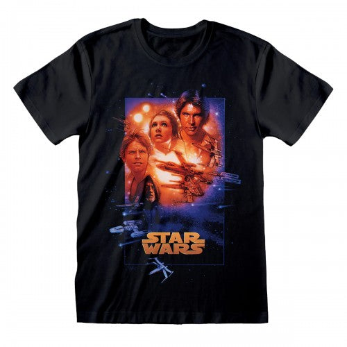 Front - Star Wars Unisex Adult A New Hope T-Shirt