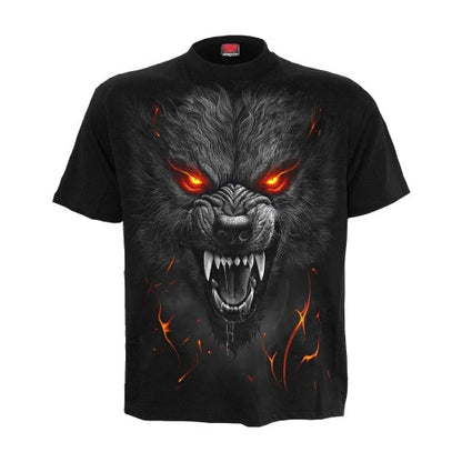 Front - Spiral Direct Unisex Adult Darkest Fear T-Shirt