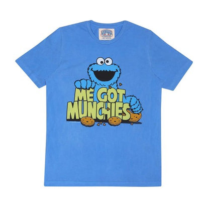 Front - Sesame Street Unisex Adult Me Got Munchies Heather T-Shirt