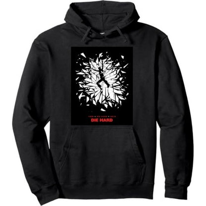 Front - Wednesday Unisex Adult Shattered Glass Hoodie