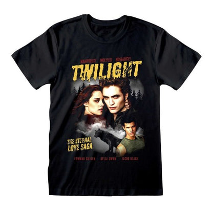 Front - Twilight Unisex Adult The Eternal Love Saga Comic T-Shirt