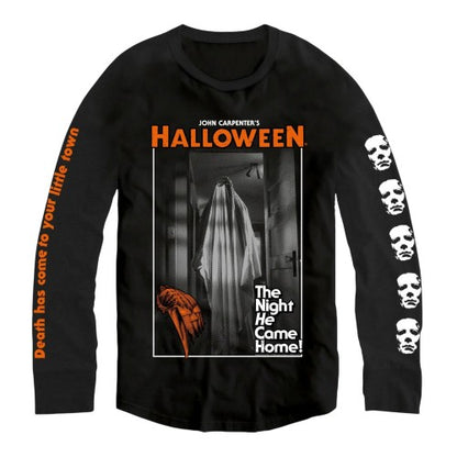 Front - Halloween Unisex Adult The Night He Came Home Long-Sleeved T-Shirt