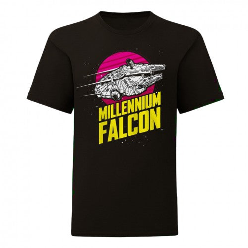 Front - Star Wars Childrens/Kids Millennium Falcon T-Shirt