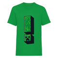 Front - Minecraft Childrens/Kids Creeper Exclamation Point T-Shirt