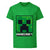 Front - Minecraft Childrens/Kids Creeper Face T-Shirt