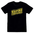 Front - Star Wars Unisex Adult ESB Logo T-Shirt