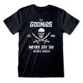 Front - Goonies Unisex Adult Never Say Die T-Shirt