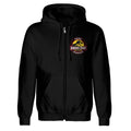 Front - Jurassic Park Unisex Adult Ranger Full Zip Hoodie