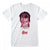 Front - David Bowie Unisex Adult Aladdin Sane T-Shirt