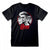 Front - David Bowie Unisex Adult Smoking T-Shirt