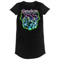 Front - Ghostbusters Womens/Ladies Arcade Neon T-Shirt Dress