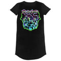 Front - Ghostbusters Womens/Ladies Arcade Neon T-Shirt Dress
