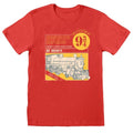 Front - Harry Potter Unisex Adult Manual Cover Hogwarts Express T-Shirt