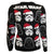Front - Star Wars Unisex Adult Vader And Trooper Face Knitted Christmas Sweatshirt