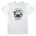 Front - Pokemon Unisex Adult Eat Sleep Repeat Snorlax T-Shirt