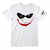 Front - Batman: The Dark Knight Unisex Adult Smile The Joker T-Shirt