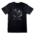 Front - The Witcher Unisex Adult Logo T-Shirt