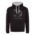 Front - The Witcher Unisex Adult Symbol Pullover Hoodie