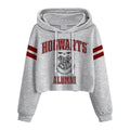 Front - Harry Potter Womens/Ladies Hogwarts Alumni Crop Hoodie