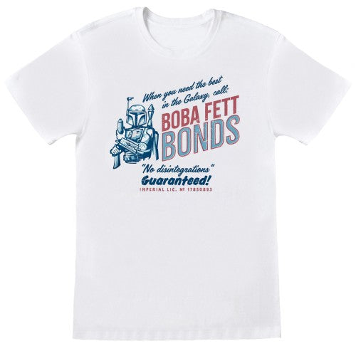 Front - Star Wars Unisex Adult Boba Fett T-Shirt