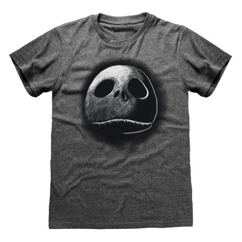 Front - Nightmare Before Christmas Unisex Adult Sketch T-Shirt